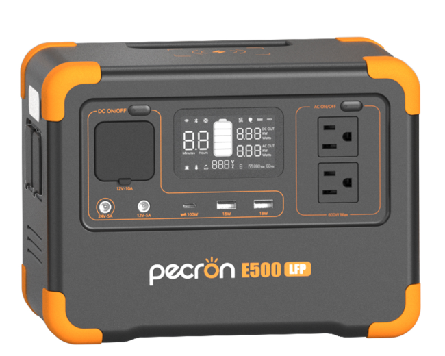 PECRON E500LFP — 600 Вт / 576 Вт·ч